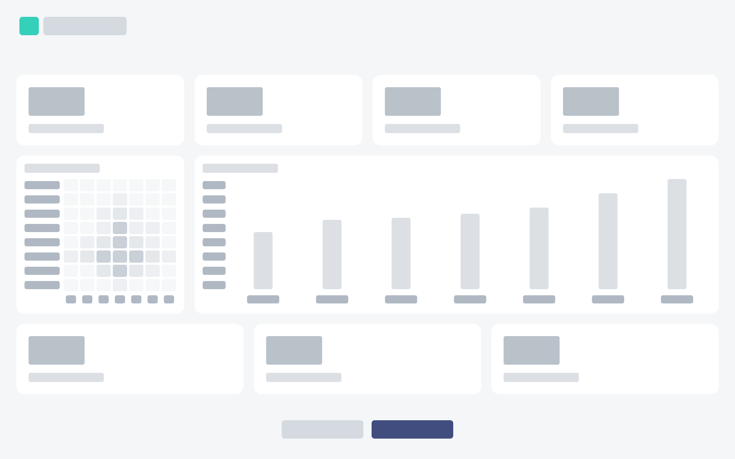 Low-fidelity wireframe of a Longeviti onboarding or portal screen